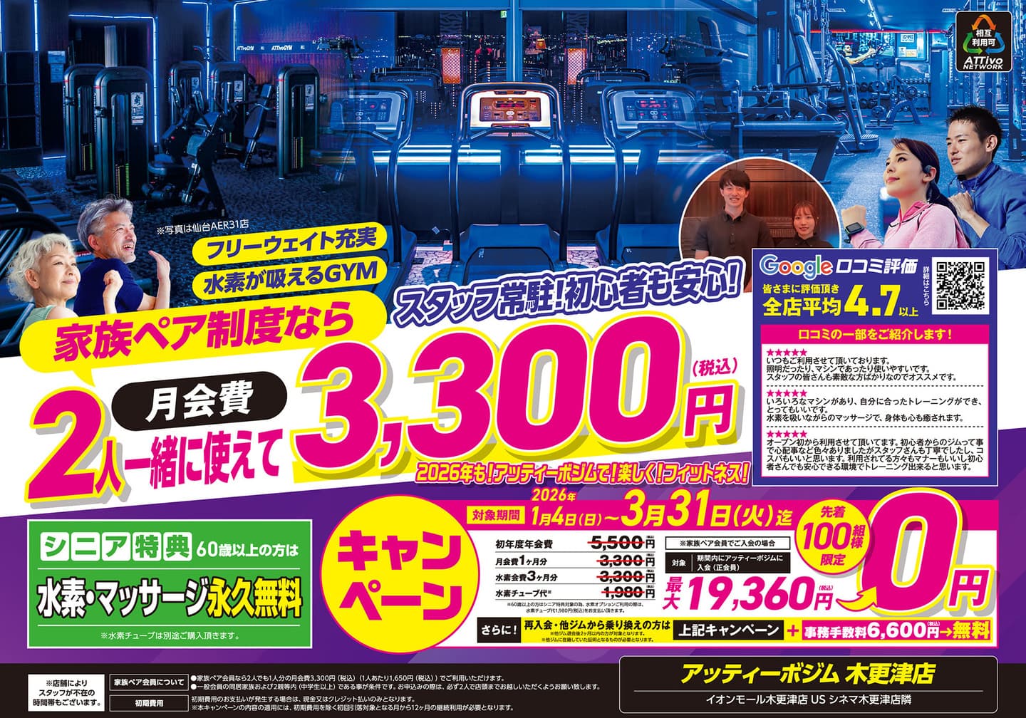 AttivoGym木更津店A