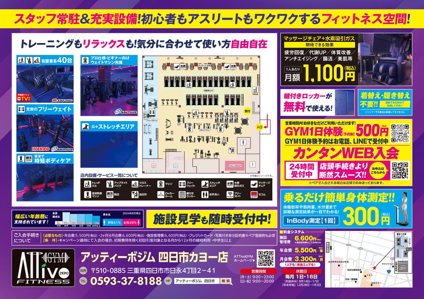 AttivoGYM四日市カヨー店
