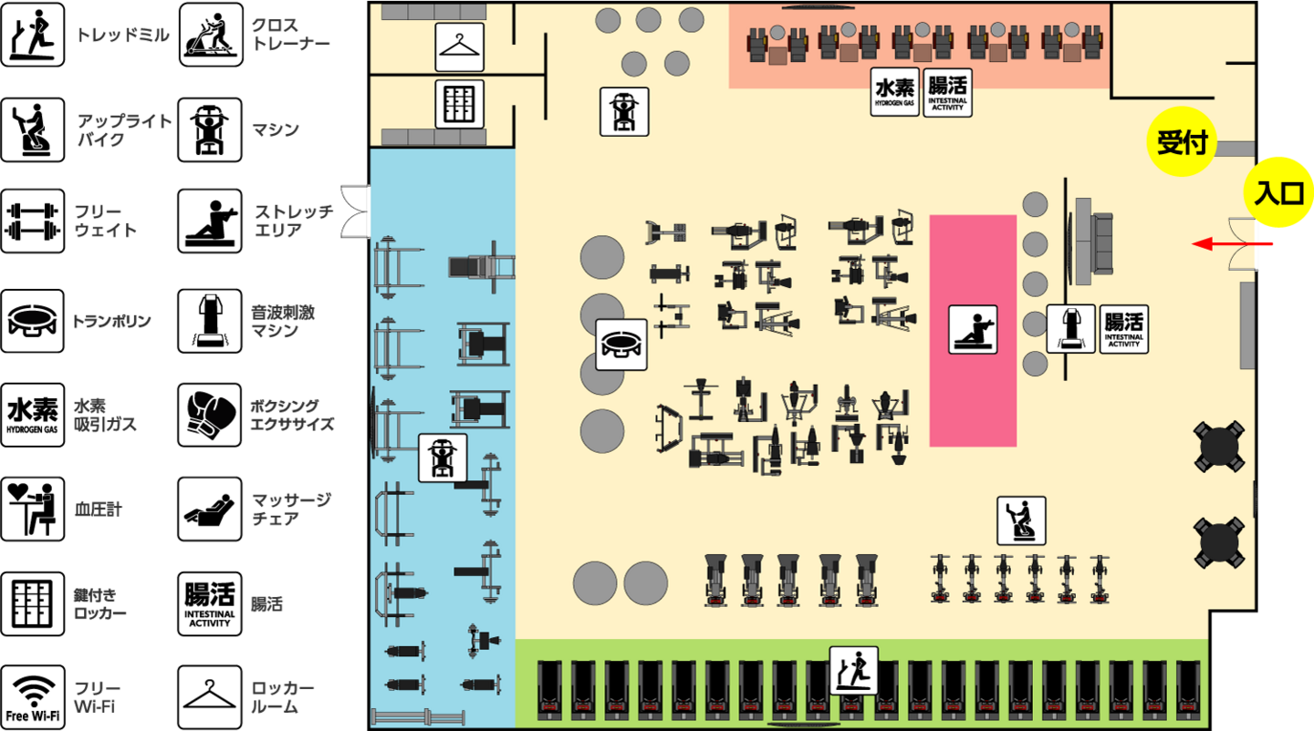 栃木さくら店フロア図