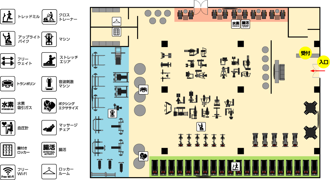 栃木さくら店フロア図